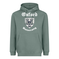Sage vintage oxford university 80s 90s Heavyweight Hoodie - linhVisuals