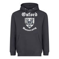 Smoke vintage oxford university 80s 90s Heavyweight Hoodie - linhVisuals