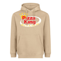 Mushroom pizza king cowboy Heavyweight Hoodie - linhVisuals