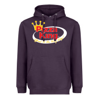 Plum pizza king cowboy Heavyweight Hoodie - linhVisuals