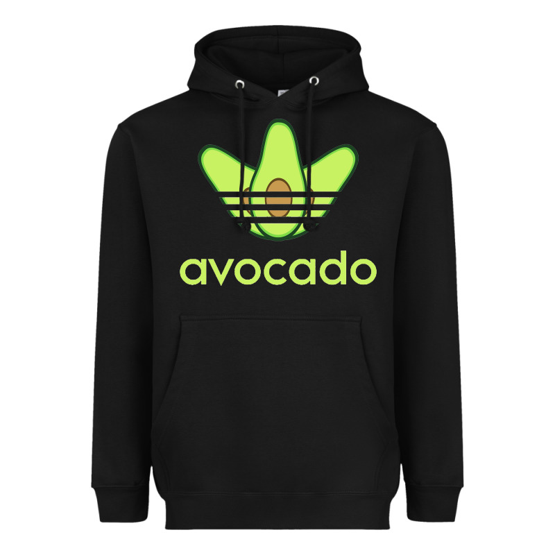 Newavocado Originals Three Stripes Heavyweight Hoodie by linhVisuals | Teevron