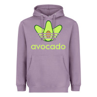 Lavender newavocado originals three stripes Heavyweight Hoodie - linhVisuals