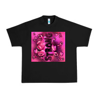 Black strong breast cancer Urban Heavy Tee - RanaPortraitStore