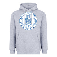 Heather Grey eastern illinois university seal Heavyweight Hoodie - linhVisuals