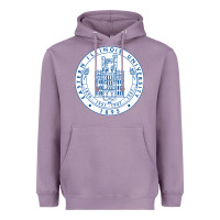 Lavender eastern illinois university seal Heavyweight Hoodie - linhVisuals