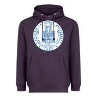 Plum eastern illinois university seal Heavyweight Hoodie - linhVisuals