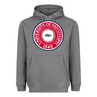 University Of Mississippi Seal Heavyweight Hoodie | Teevron