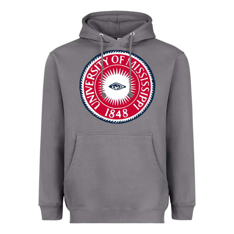 University Of Mississippi Seal Heavyweight Hoodie by linhVisuals | Teevron