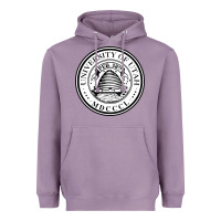 Lavender university of utah seal Heavyweight Hoodie - linhVisuals