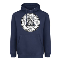 Navy university of utah seal Heavyweight Hoodie - linhVisuals