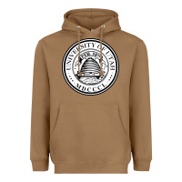 Toasted Coconut university of utah seal Heavyweight Hoodie - linhVisuals