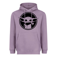 Lavender newbaby yoda 01 Heavyweight Hoodie - linhVisuals
