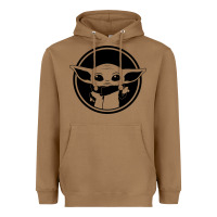 Toasted Coconut newbaby yoda 01 Heavyweight Hoodie - linhVisuals