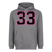 Storm number 33 sports jersey athlete fan pink black lucky number t shirt Heavyweight Hoodie - linhVisuals