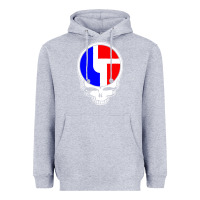 Heather Grey the disco biscuits best Heavyweight Hoodie - linhVisuals