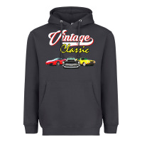 Smoke vintage classic oldies cars Heavyweight Hoodie - linhVisuals