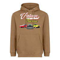 Toasted Coconut vintage classic oldies cars Heavyweight Hoodie - linhVisuals