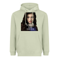 Matcha Lorde Heavyweight Hoodie - linhVisuals