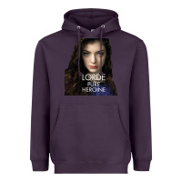 Plum Lorde Heavyweight Hoodie - linhVisuals