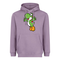Lavender yoshi Heavyweight Hoodie - linhVisuals
