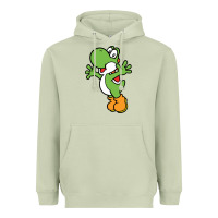 Matcha yoshi Heavyweight Hoodie - linhVisuals