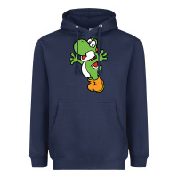 Navy yoshi Heavyweight Hoodie - linhVisuals