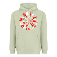 Matcha White Stripes Heavyweight Hoodie - linhVisuals