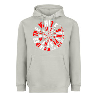 Moon Dust White Stripes Heavyweight Hoodie - linhVisuals
