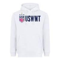 White uswnt champion Heavyweight Hoodie - linhVisuals