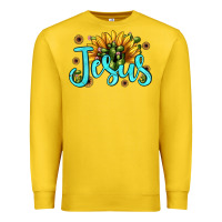 Lemon jesus sunflower Premium Sweatshirt - JahusDesignShop