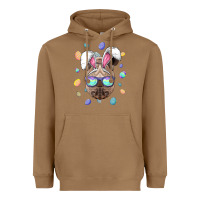 Toasted Coconut rhino easter bunny ears funny easter eggs hunting sweatshirt Heavyweight Hoodie - linhVisuals