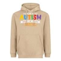 Mushroom someone with autism makes me proud Heavyweight Hoodie - linhVisuals