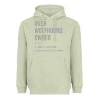 Matcha irish wolfhound dog funny classic Heavyweight Hoodie - linhVisuals