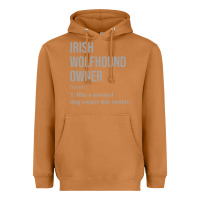 Meerkat irish wolfhound dog funny classic Heavyweight Hoodie - linhVisuals