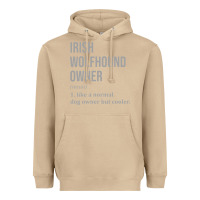 Mushroom irish wolfhound dog funny classic Heavyweight Hoodie - linhVisuals