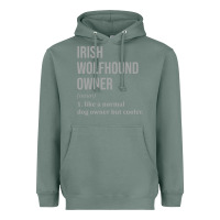 Sage irish wolfhound dog funny classic Heavyweight Hoodie - linhVisuals