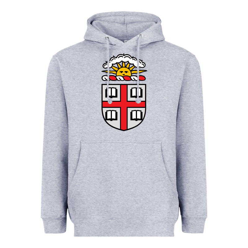 Brown University Coat Of Arms Heavyweight Hoodie by linhVisuals | Teevron