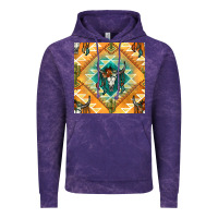 Cloud Purple native american aztec seamless pattern Vintage Hoodie - BundleAndBundleShop