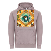 Vintage Zinc native american aztec seamless pattern Vintage Hoodie - BundleAndBundleShop