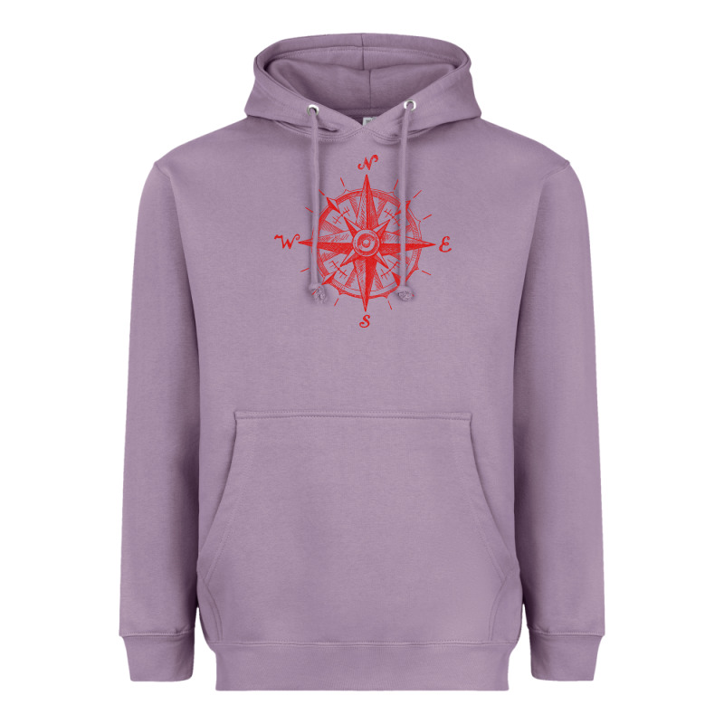 Compass Heavyweight Hoodie by linhVisuals | Teevron