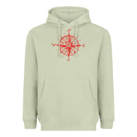 Matcha compass Heavyweight Hoodie - linhVisuals