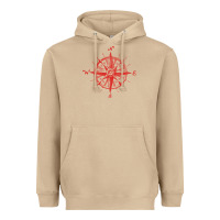Mushroom compass Heavyweight Hoodie - linhVisuals