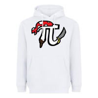 White pi pirate Heavyweight Hoodie - linhVisuals