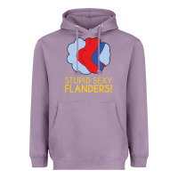 Lavender stupid sexy flanders! Heavyweight Hoodie - linhVisuals