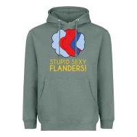 Sage stupid sexy flanders! Heavyweight Hoodie - linhVisuals