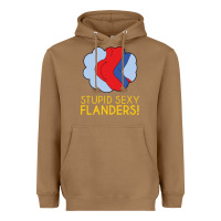 Toasted Coconut stupid sexy flanders! Heavyweight Hoodie - linhVisuals