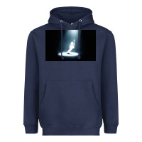 Navy Michael Jackson Heavyweight Hoodie - linhVisuals