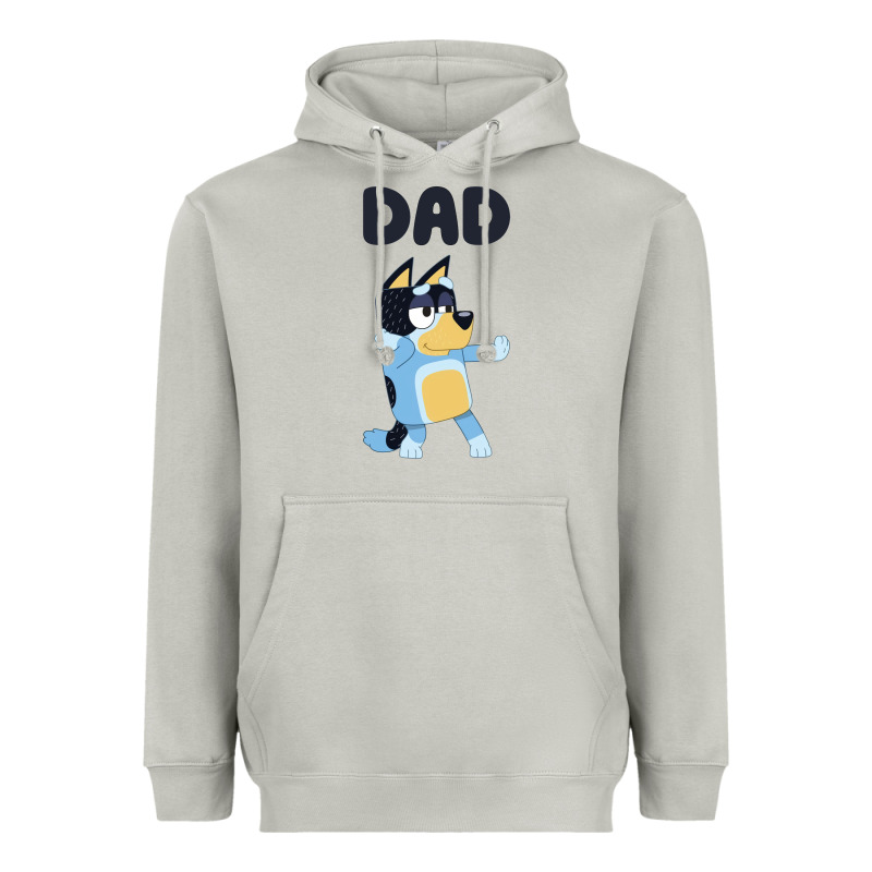 Bluey Dad Heavyweight Hoodie by linhVisuals | Teevron