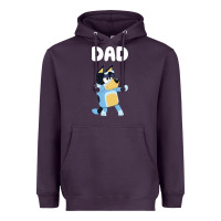 Bluey Dad Heavyweight Hoodie | Teevron