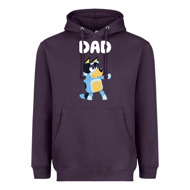 Bluey Dad Heavyweight Hoodie by linhVisuals | Teevron